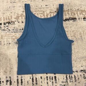 lululemon athletica Blue Tank Top